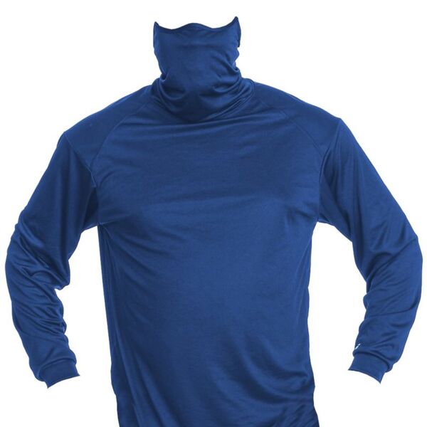 Youth 2B1 Long Sleeve T-Shirt with Mask Thumbnail