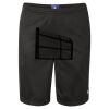 Unisex 9" Mesh Shorts with Pockets Thumbnail